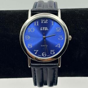 Blue & Black LTD Men’s Watch
